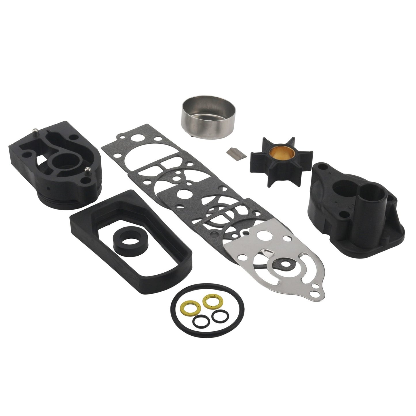 Water Pump Impeller Kit for Mercury Mariner Outboard (35-70 HP, 2-Stroke)