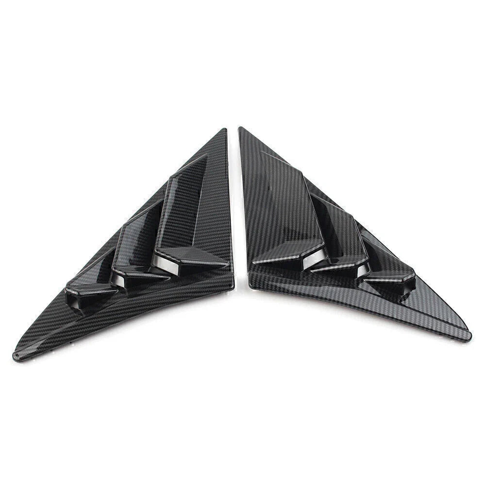 Rear Side Vent Window Louvers for Honda Civic Hatchback (2016-2021)