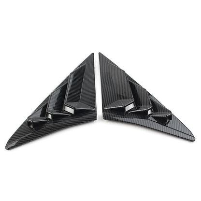 Rear Side Vent Window Louvers for Honda Civic Hatchback (2016-2021)