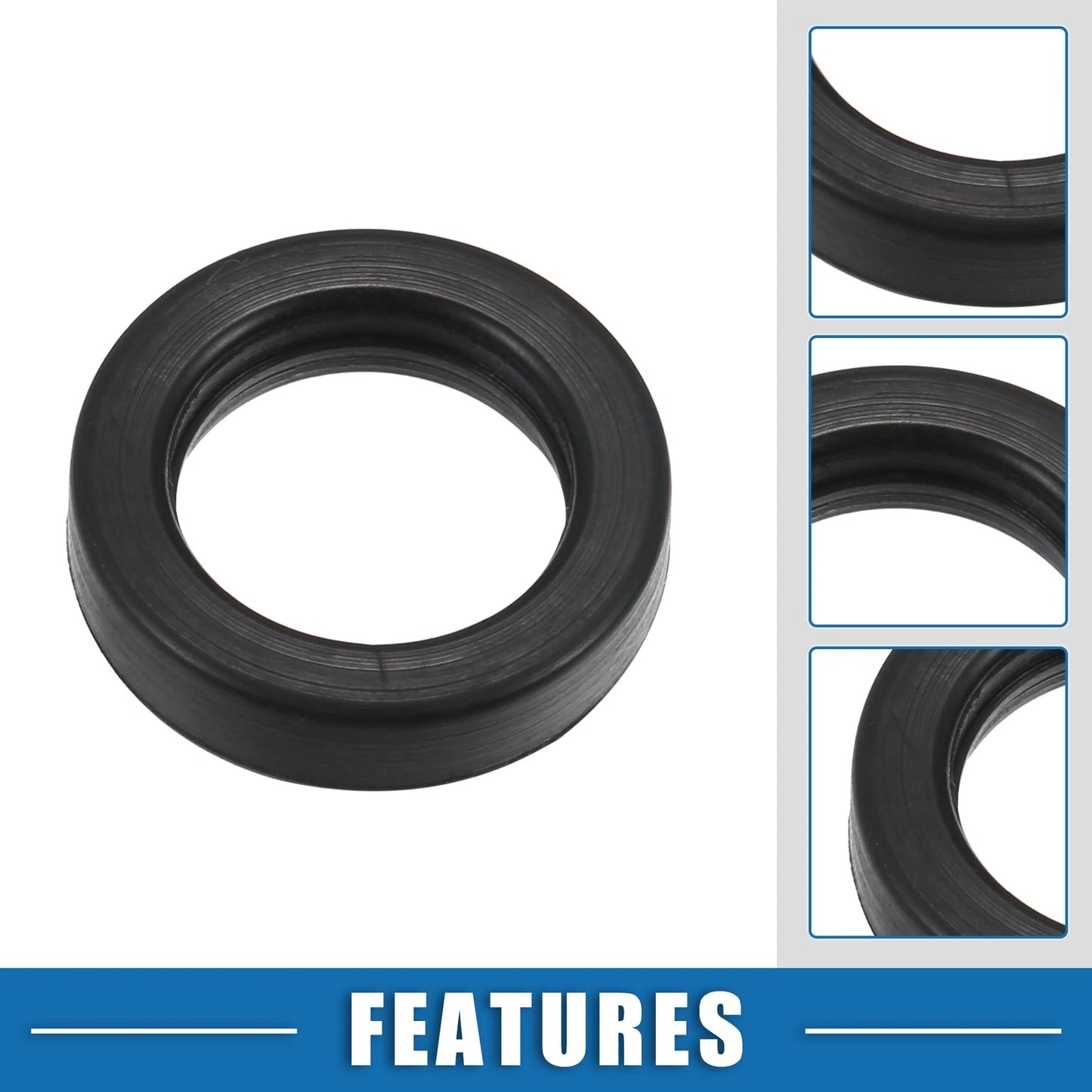 Set of 6 Fuel Injector O Ring Seals No. 06164P8EA00 for Honda Odyssey Pilot (2001–2004)