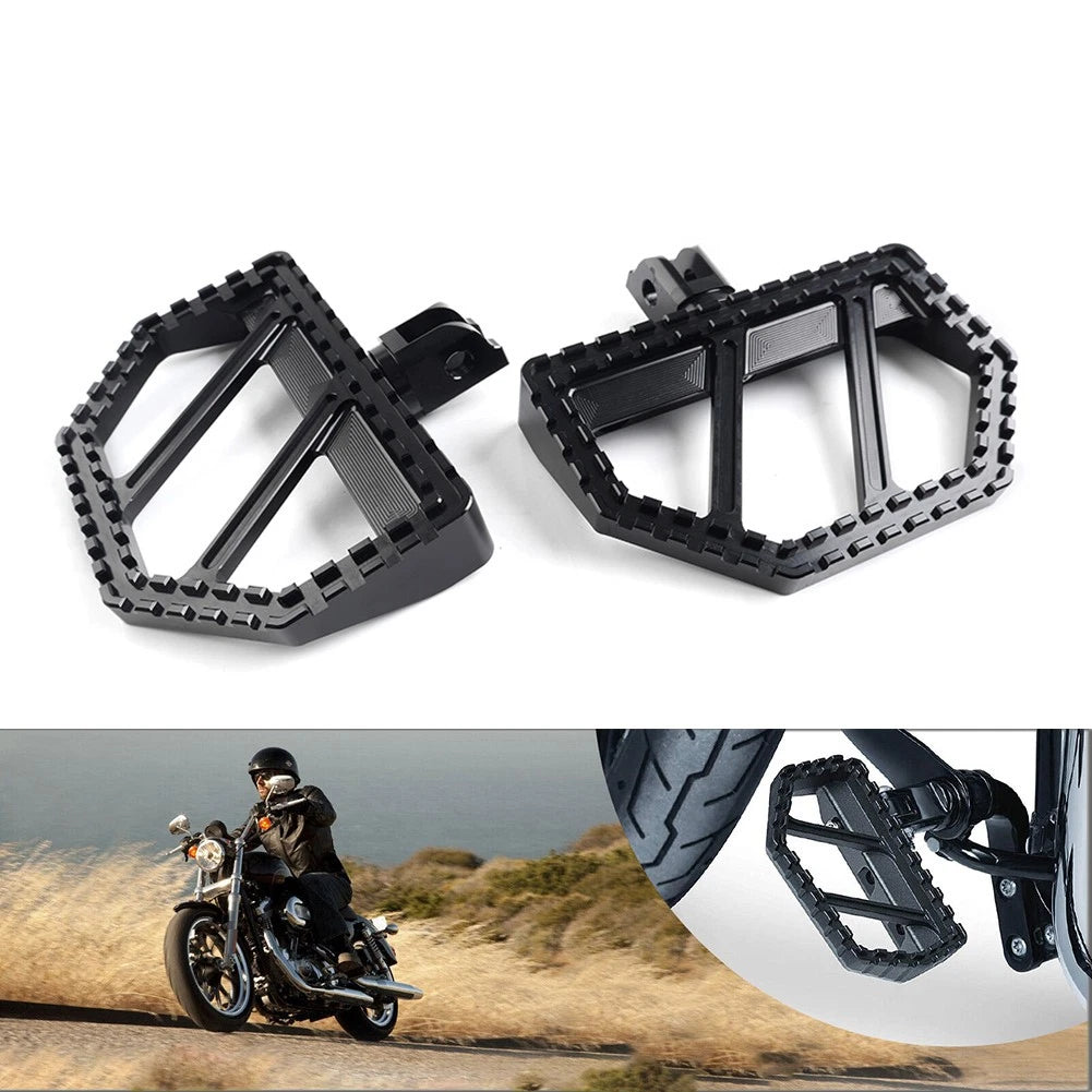 Chrome Rear Passenger Footrest Peg Mount for Harley Sportster XL883 XL1200 (2004–2013)
