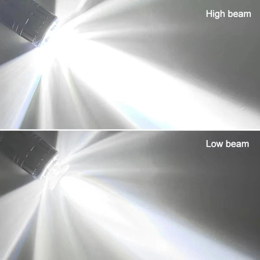 LED Headlight for Motorcycles IP68 Waterproof H4 H6 BA20D