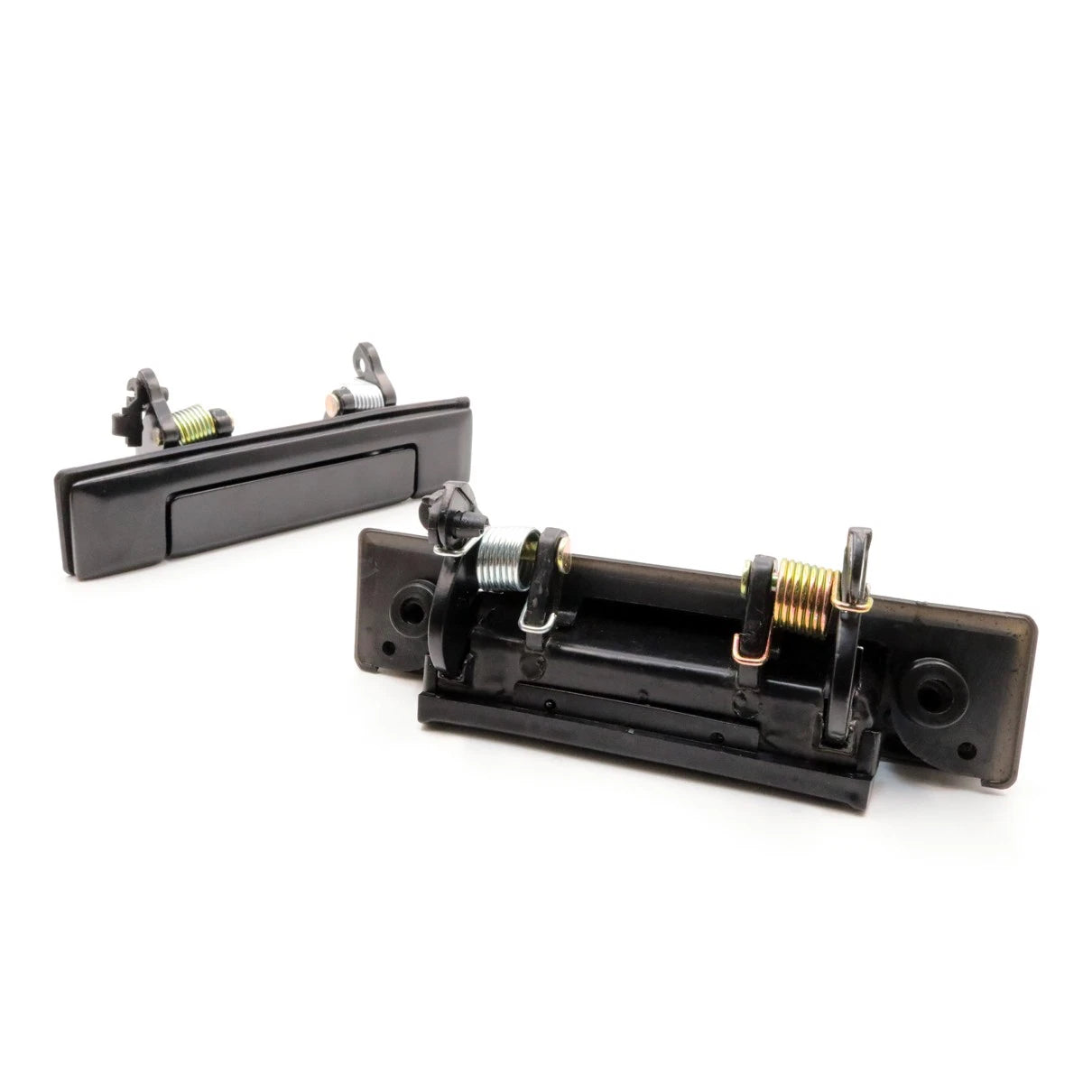 Set of 2 Black Door Handles for Toyota Hilux Pickup (1984–1988)