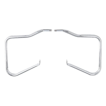 Chrome Saddlebags Guard Bracket for Harley Touring Street Glide (2014-2024)