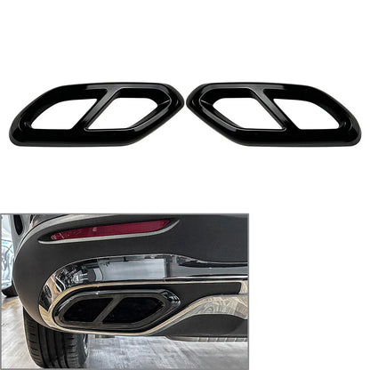 Exhaust Tail Pipe Muffler Tip Cover for Mercedes Benz GLC Class (2022-)