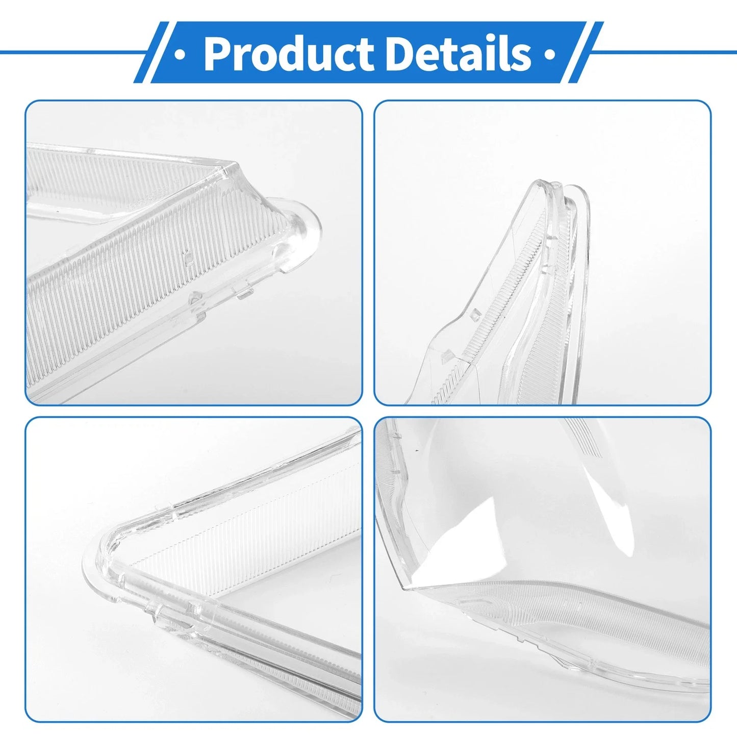 Car Front Right Headlight Lens Cover for Honda Acura (2007-2013)