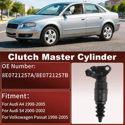 Clutch Master Cylinder for Audi A4 S4 (1998–2005) Replace 8E0721257A