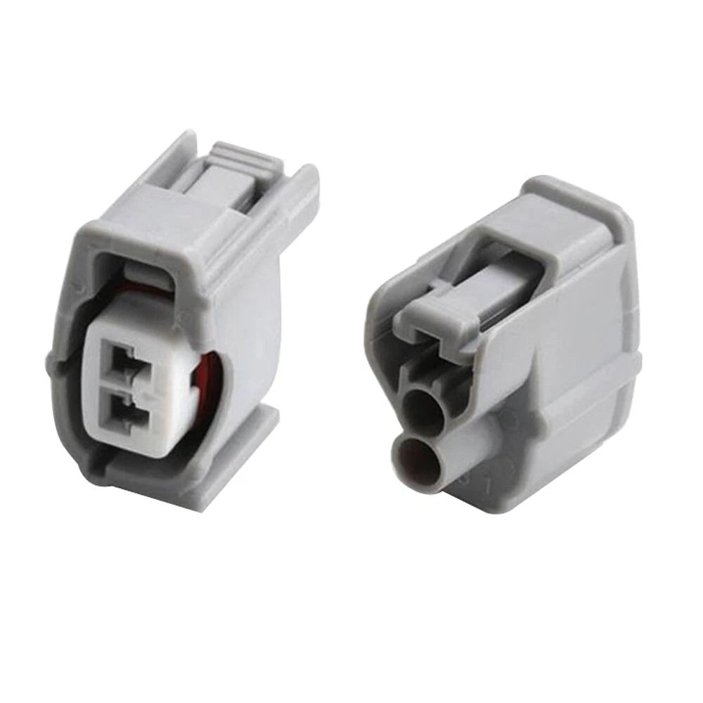 2 Pins Fuel Injector Connector Plug for Toyota Nissan Mitsubishi
