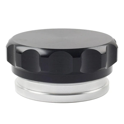 2.5" Black Aluminum Alloy Weld-On Filler Neck & Cap for Tank Cover