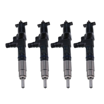 4Pcs Fuel Injector for Kubota V3800 Tier 4 Engine SVL95 (2012–2017)