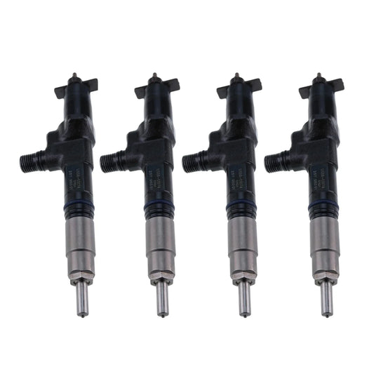 4Pcs Fuel Injector for Kubota V3800 Tier 4 Engine SVL95 (2012–2017)