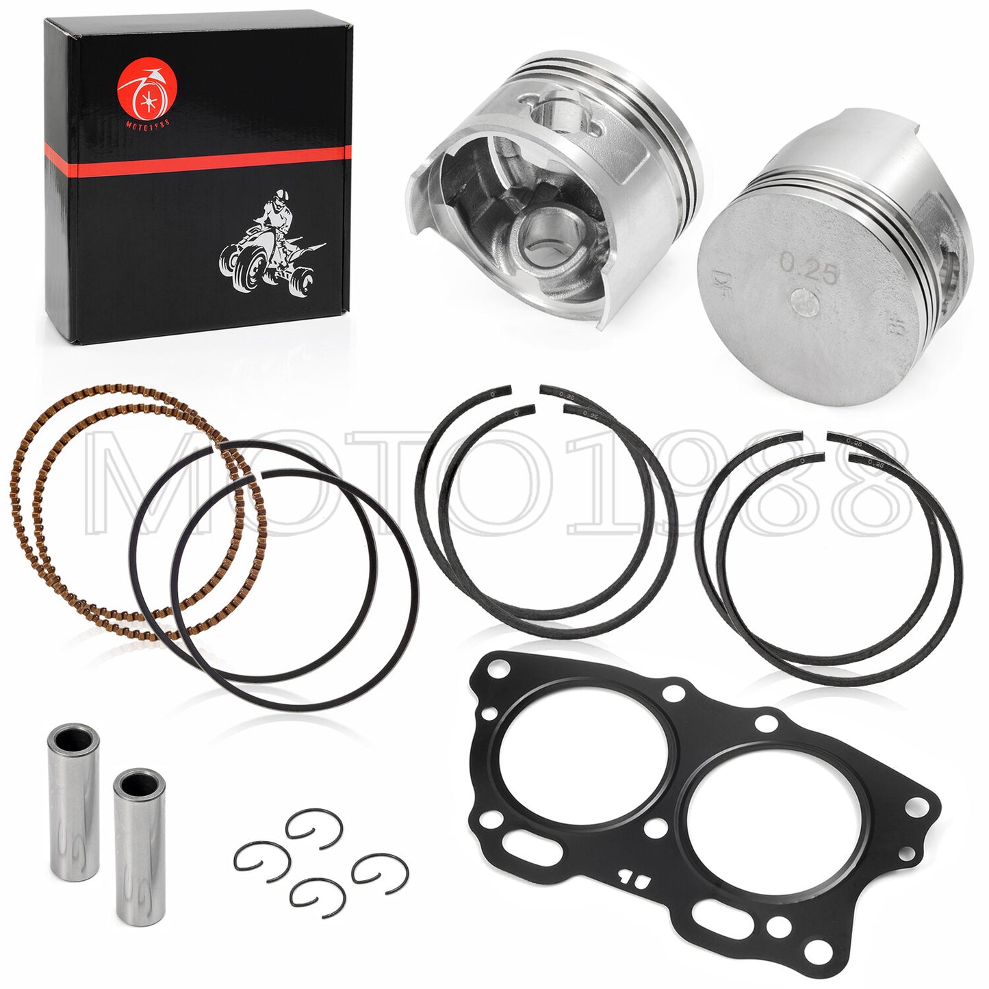 Piston Ring Set for Ezgo Gas Golf Cart (1991–Present)