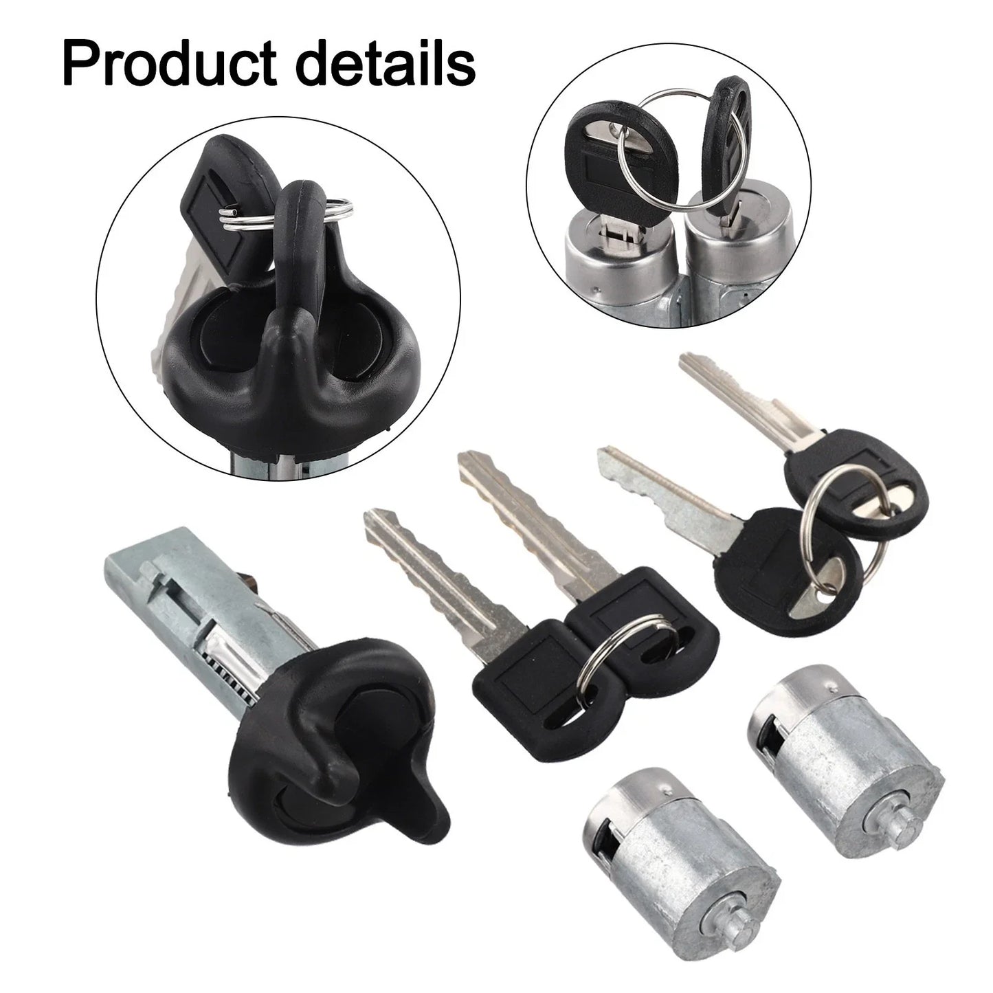 Door Lock Cylinders with Keys for Chevy/GMC Models