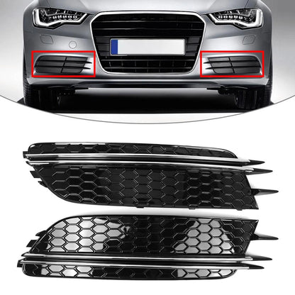 Fog Light Grille for Audi Q7 (2016–2019) 4M0807681T 4M0807682T