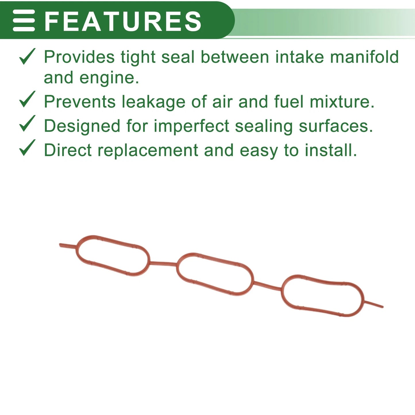 Engine Intake Manifold Gasket for Audi A8 (2003–2006) No. 078129717P