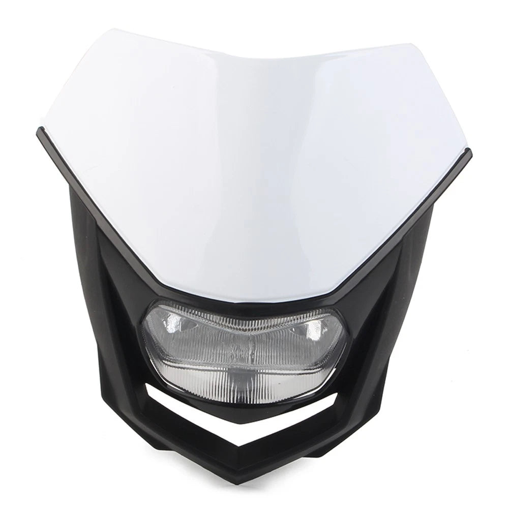 Headlight Fairing for Supermoto Dirt Bike (Universal) - White
