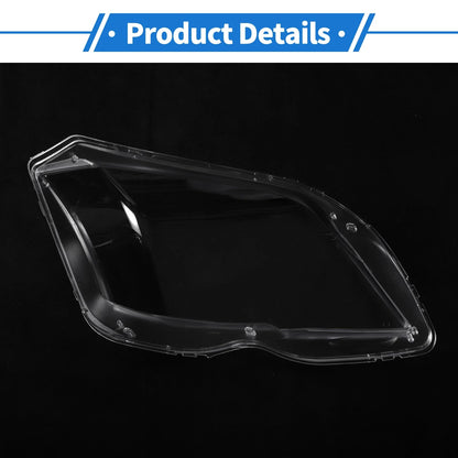Car Front Left Headlight Lens Cover for Mercedes-Benz GLK (2009-2012)