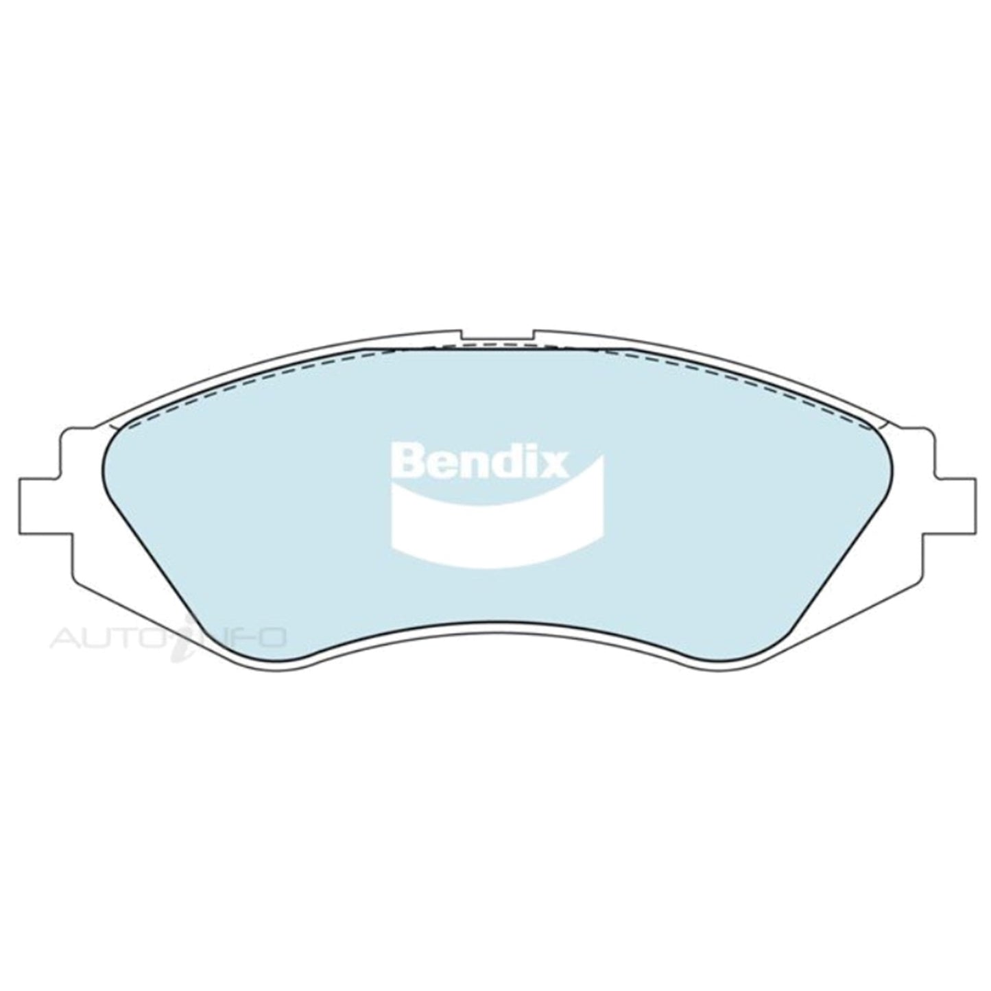 Front Disc Brake Pads for Daewoo Lanos (1997–1998)