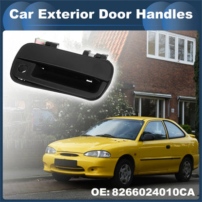 Front Right Door Handle for Hyundai Excel (1990–1994) Black