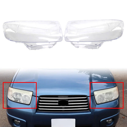 2X Headlight Lens Cover for Subaru Forester (2006–2008)