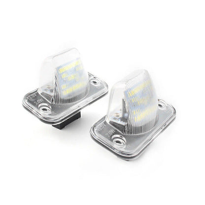 Error Free LED License Plate Lights for VW T4 Transporter, Caddy (90-03)