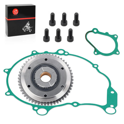 Starter Clutch Gear One-Way Bearing Gasket for Yamaha YFM660R Raptor (2002–2005)