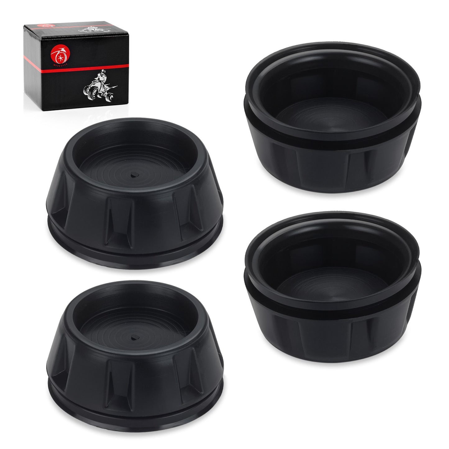 Set of 4 Wheel Center Caps for Honda Talon 1000 (2019–2023)