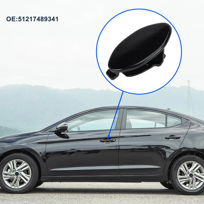 Front Left Door Knob Cover for BMW 5-Series G30 G38 (2018–2023) No. 51217489341 Black