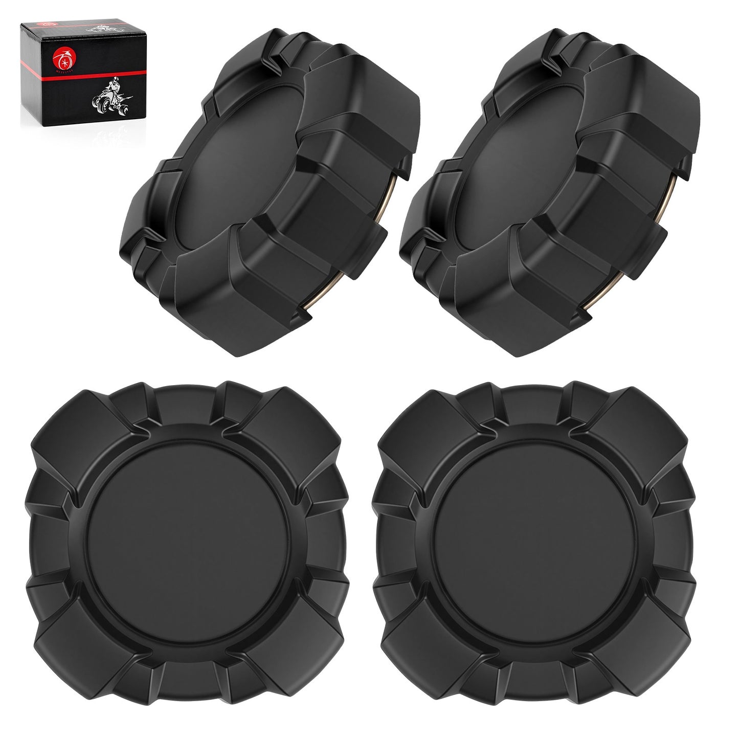 Set of 4 Wheel Center Caps for Polaris General 1000 (2016–2025)