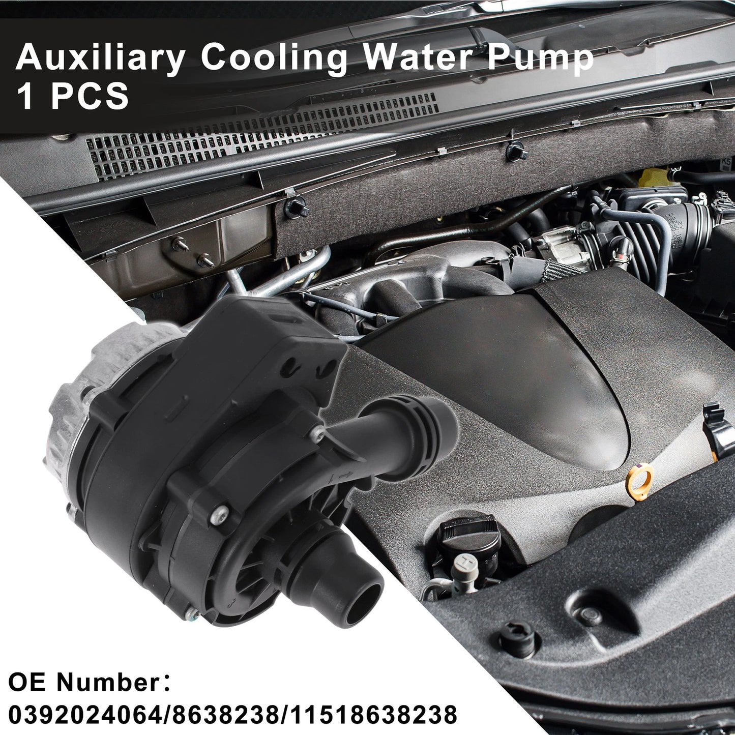 Auxiliary Cooling Water Pump for BMW G11 G12 (2016–2019) No. 0392024064