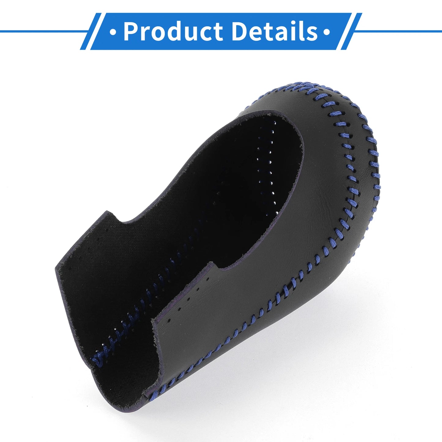 1 Pc Gear Shift Knob Cover for Chevrolet Malibu (2016–2020) Black Blue