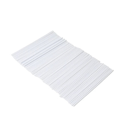 72pcs Spoke Skin Covers for Motocross Dirt Bike Wheel Rim Guard White