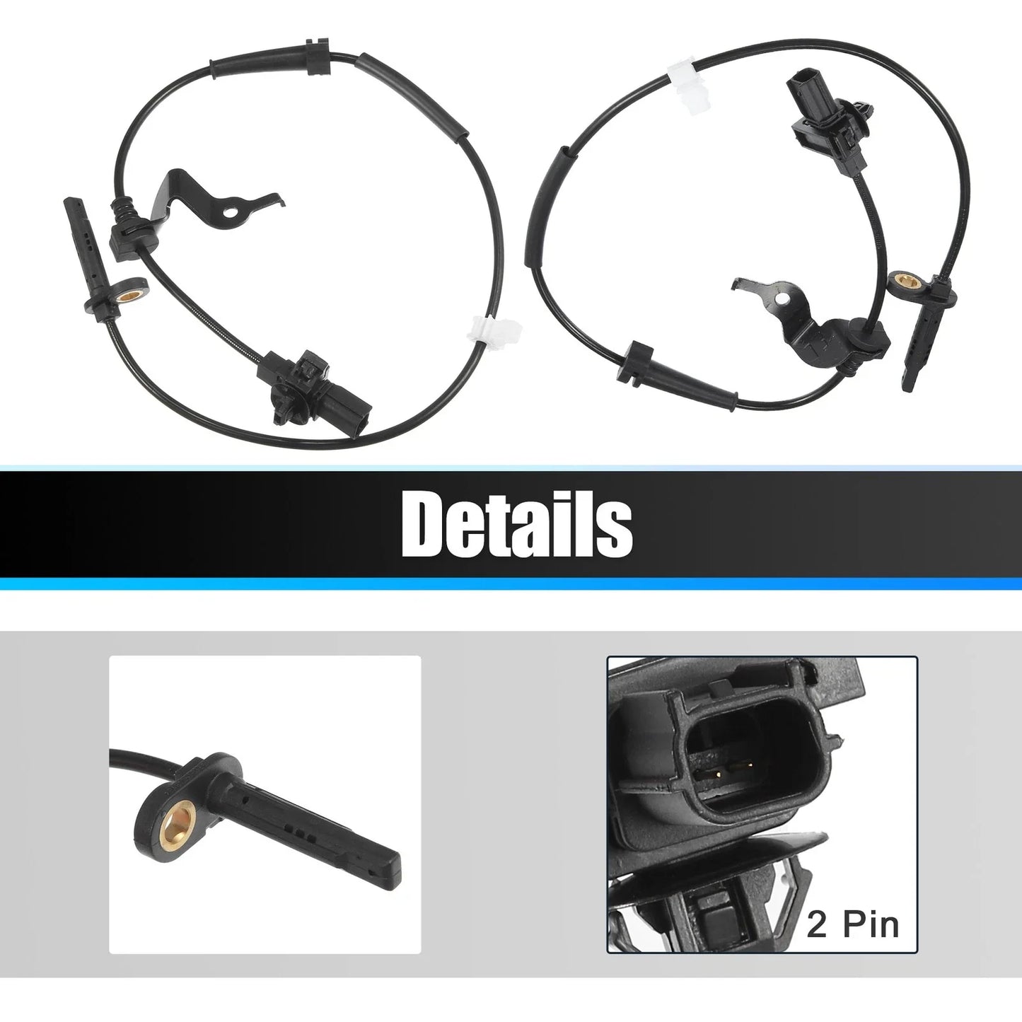 4 x ABS Wheel Speed Sensors for Acura TLX (2015-2020)
