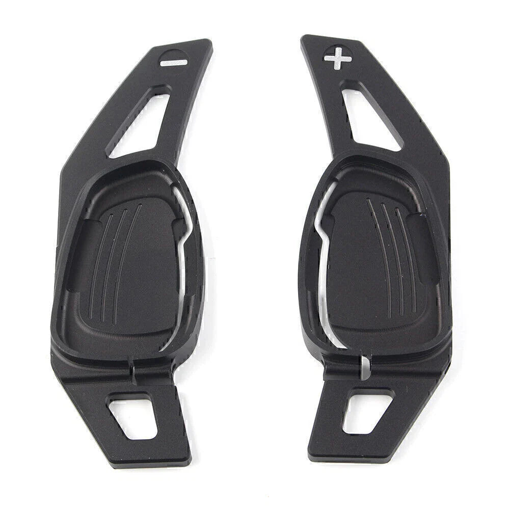 Aluminum Black Shift Paddle Extensions for Audi A5/S5/SQ5 (2016)