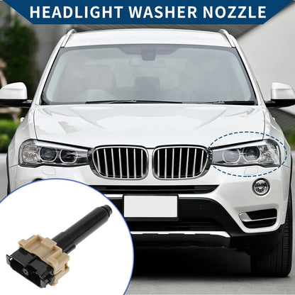 Front Driver Side Headlight Washer Nozzle for Toyota Land Cruiser (2008–2021) No. 852080G040