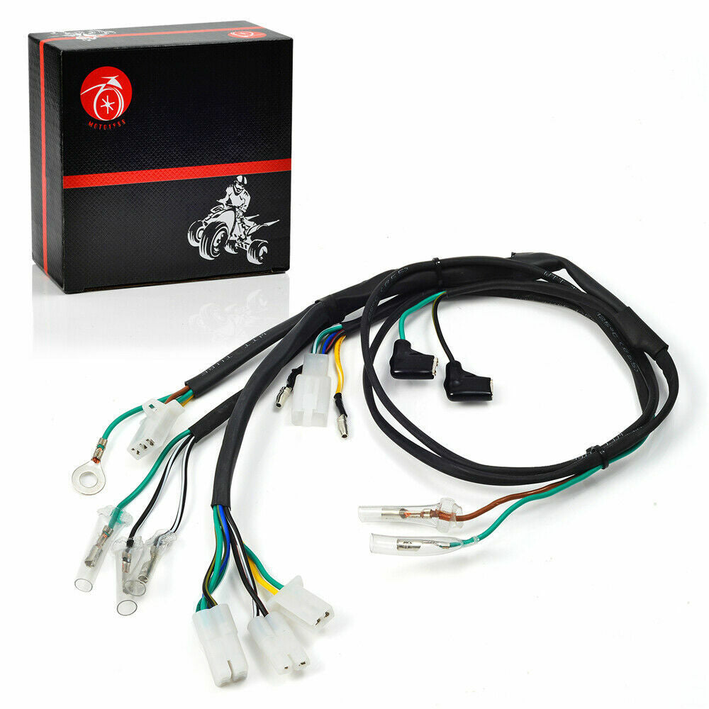 Race Cut Wiring Harness with Kill Switch for Honda TRX250R (1986–1988)