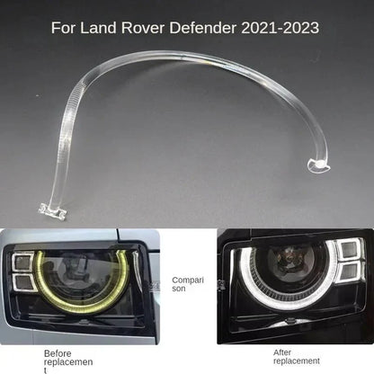 2 x LH/RH Headlight DRL Signature Halo Acrylic for Land Rover Defender (2020–2023)
