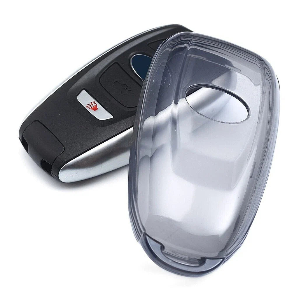 Black Transparent Key Fob Case Cover for Forester (2015–2024)