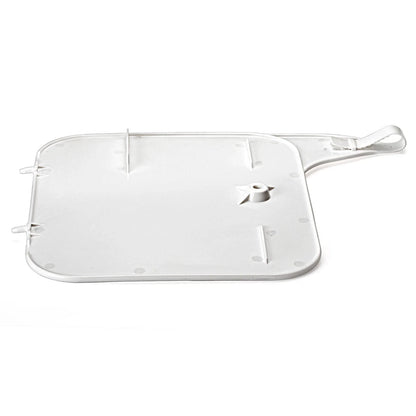 Front Number Plate Plastic White for Honda XR200R (1990–1999)