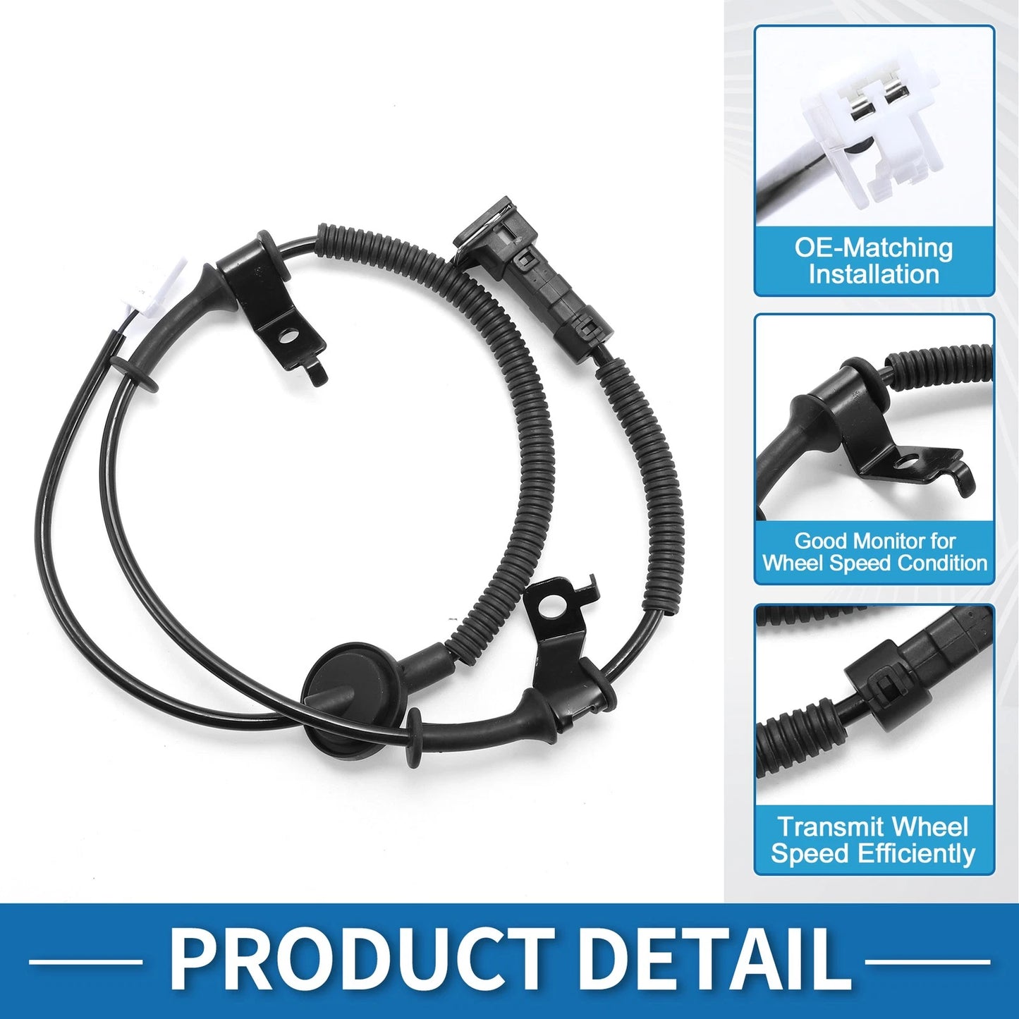 ABS Wheel Speed Sensor No. 919202X000 for Kia Soul (2010–2013)