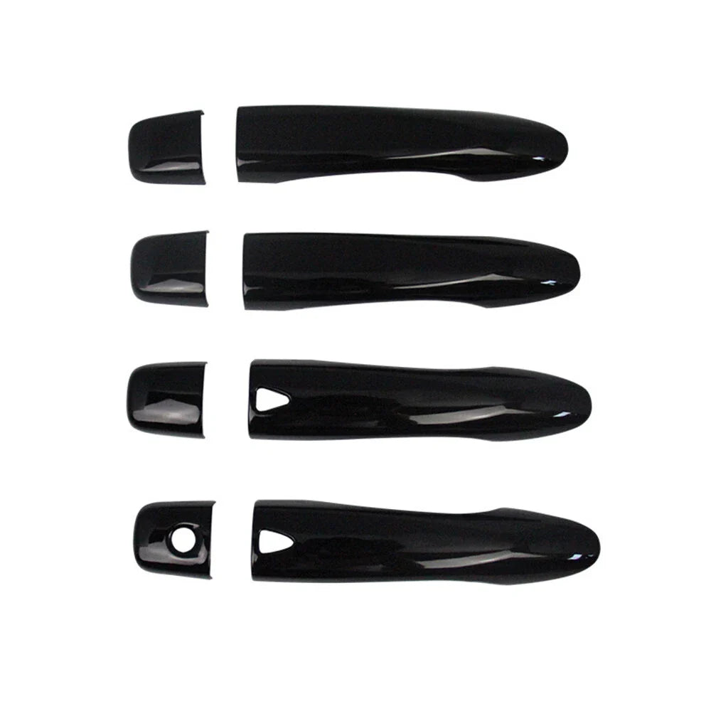 4 x ABS Glossy Black Door Handle Covers Trim for Nissan Altima (2013-2018)
