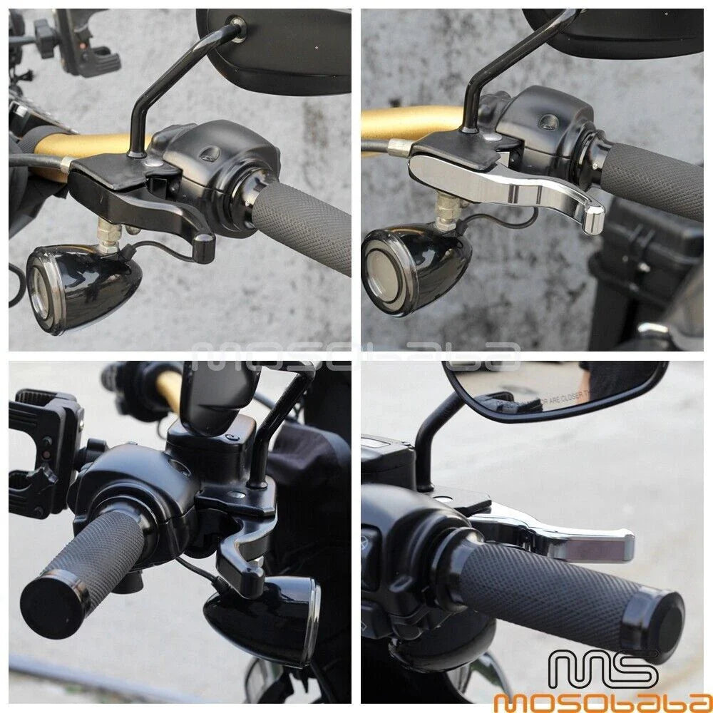 Brake Clutch Levers Set for Harley Softail Street Bob Low Rider Fat Boy (2015-2022)