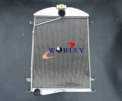 56MM Core Aluminum Radiator & Fan for Ford Model A (1930-1931)