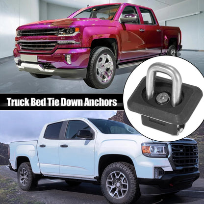2 x Tie Down Anchors for Chevy Silverado, GMC Sierra, Canyon (2014-2023)