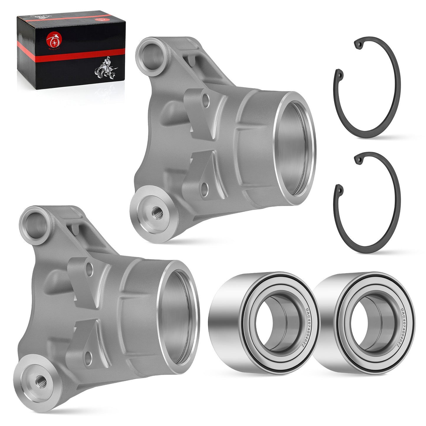 2X Rear Wheel Bearing Carrier for Polaris Sportsman 500 HO (2008–2013)