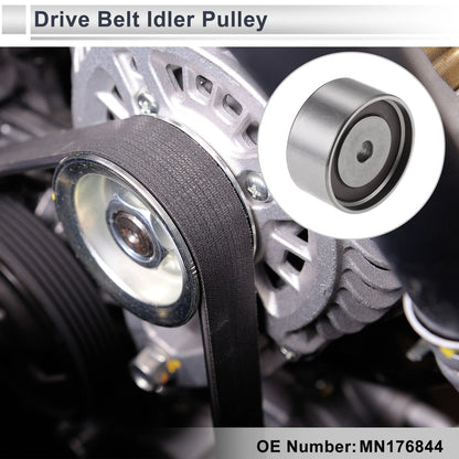 Drive Belt Idler Pulley for Mitsubishi L200 (2006–2015) No.MN176844