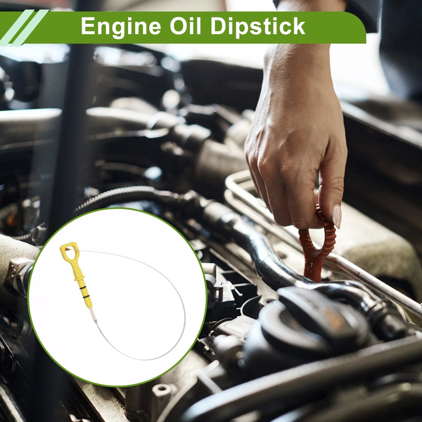 Engine Oil Dipstick No.2661122012 for Hyundai Accent (1994–2006)