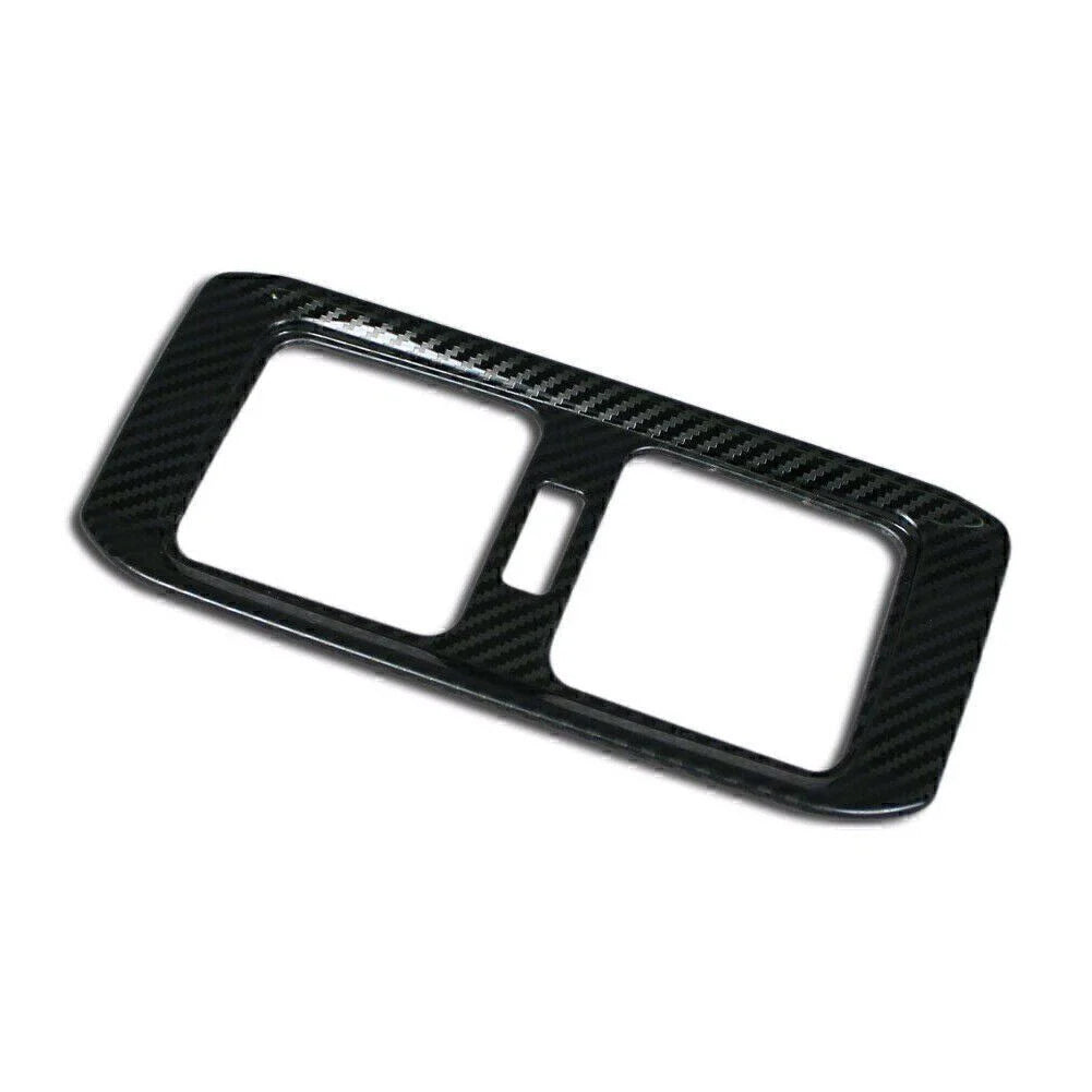 Rear AC Vent Cover Trim Carbon Fiber for Toyota RAV4 (2019-2020)