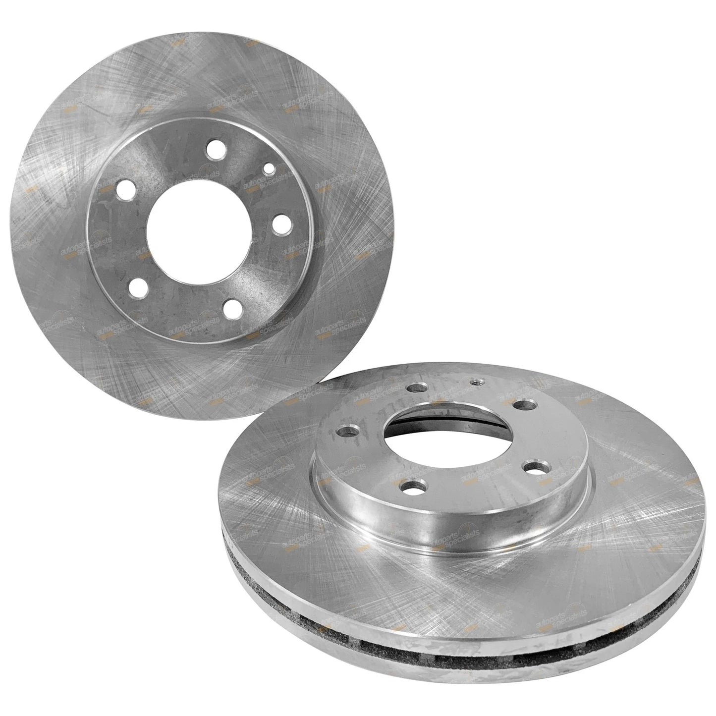 2 Front Disc Brake Rotors for Mazda MPV (1999–2006)
