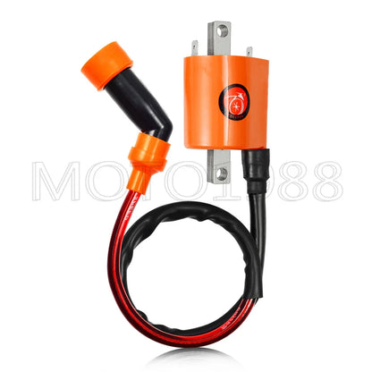 2 x Ignition Coil & Spark Plug for Suzuki INTRUDER VS1400 (1987-2009)